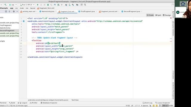 Fragment di Activity