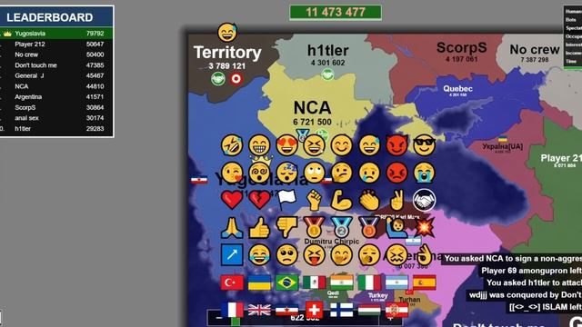 Getting a Win on the New Territorial IO update (No More Full Sends???)