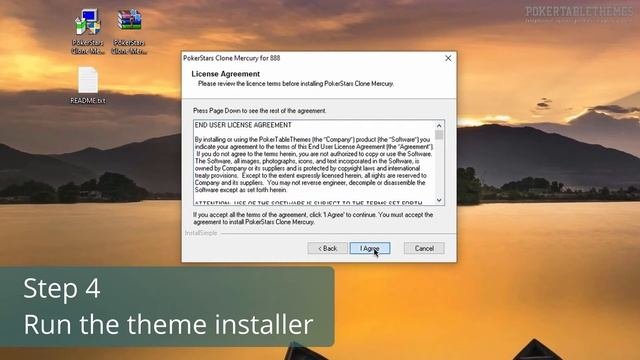How To Install Custom Table Themes for 888 Poker