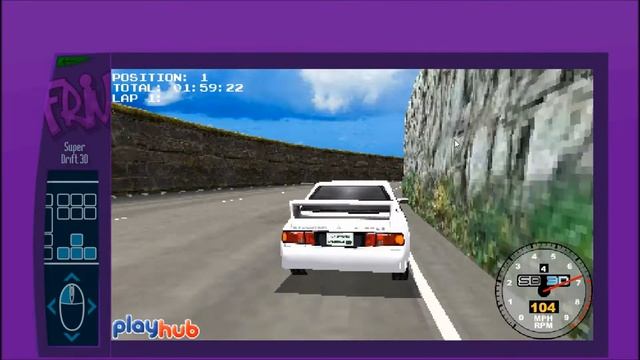 JOGANDO O JOGO SUPER DRIFT 3D
