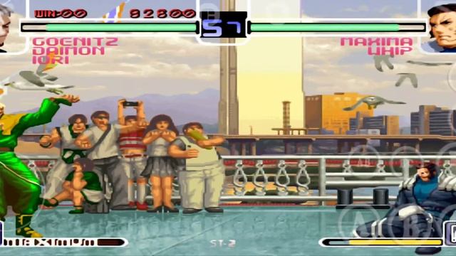 Kof 02 PS2 Kawaks Arcade