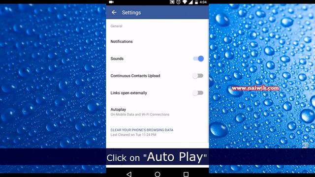 Stop Video Autoplay on Facebook mobile | Android