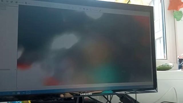 Кот Рыжик тестирует микроскоп!