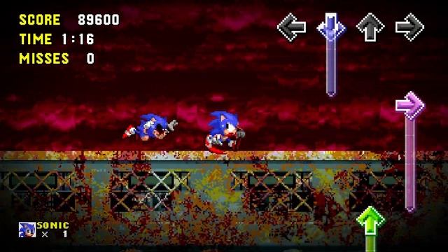 FNF - Sonic.exe: Confronting yourself (FZ) (Good ending)