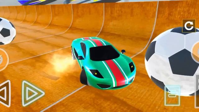 lmpossible muscle car stunts driving - sport car mega racing simulator - Android gameplay