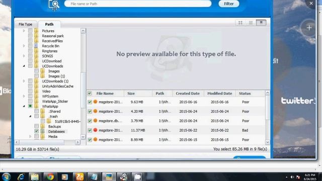 How to recover whatsapp messages if you have deleted whatsapp backup file from sd card