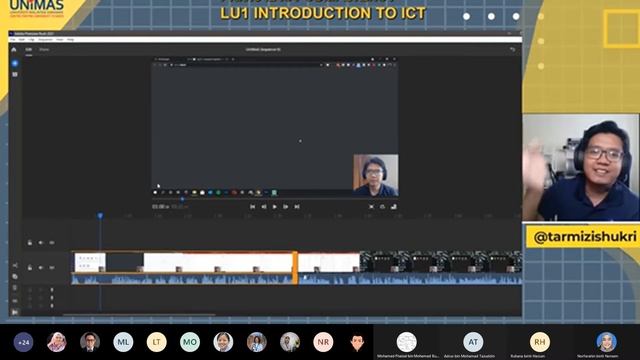 Record and Edit Lecture Videos using Streamlabs OBS, Microsoft Teams, and Adobe Rush