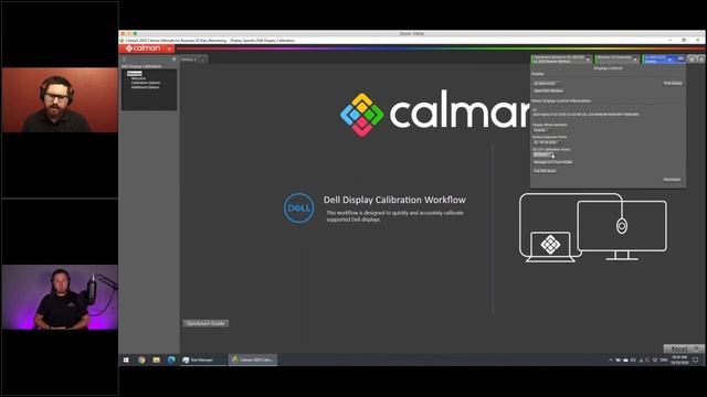 Calman 2020 with Jason Dustal from Murideo and Tyler Pruitt from Portrait Displays