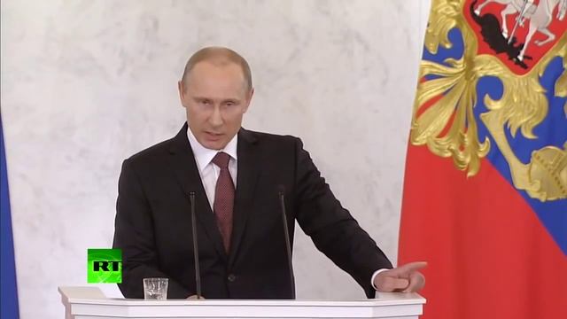 Путин  Крым никогда не будет бандеровским