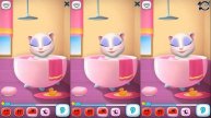 My Talking Tom's Birthday Level 10 vs My Talking Angela Level 9 Gameplay #7