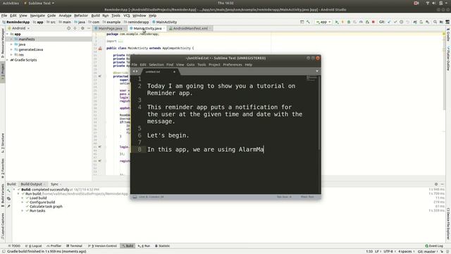 How to create a Reminder App in Android | Android Tutorial Spot