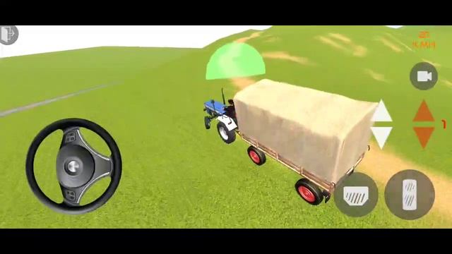 TRANSPORTING tractor driving 3d #fs22 John Deere🌾 tractor Offroding Android gameplay #gta5 #gtav fa