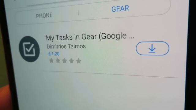 Samsung Gear S3 - Task and Reminder app - Sync with Google Tasks