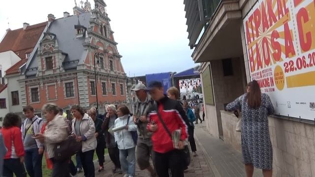 Рига вечерняя прогулка часть 1