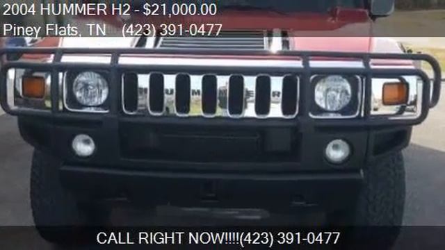 2004 HUMMER H2 Lux Series 4WD 4dr SUV for sale in Piney Flat