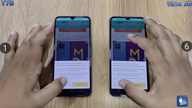 Vivo V21e vs Vivo Y73 Speed Test Comparison🔥RAM Management Comparison⚡5G vs 4G Speed Test😱😱