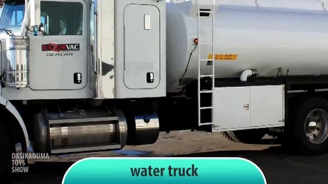 Learning construction vehicles names and sounds for kids. Trucks equipment & heavy vehicle