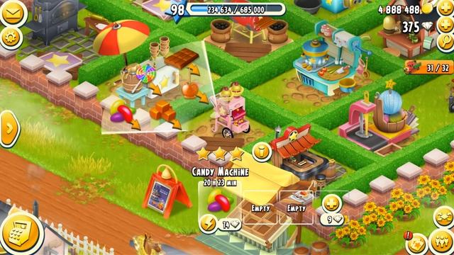 Hay Day Level 98 Update 15 HD 1080p