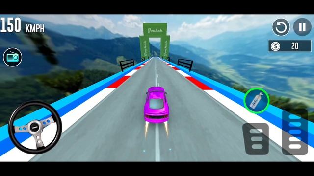 Muscle Car Stunt Games ♐🚘 Gameplay 55 - Best Car Stunt Games For Android √- Flash Simulator
