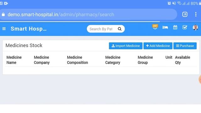 Modern hospital management software