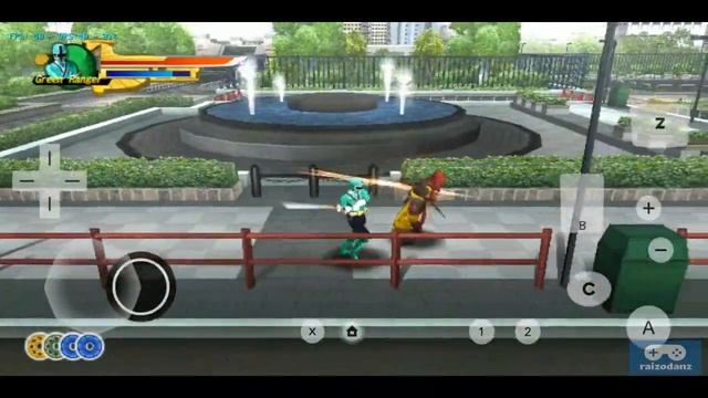 Power Rangers Samurai - Android Dolphin Emulator - Snapdragon 636 Asus Max Pro M1 Gameplay