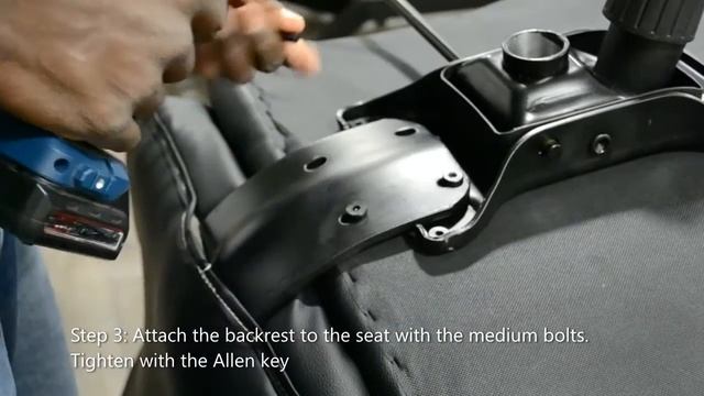 Rhodes Heavy Duty Chair - Assembly Video