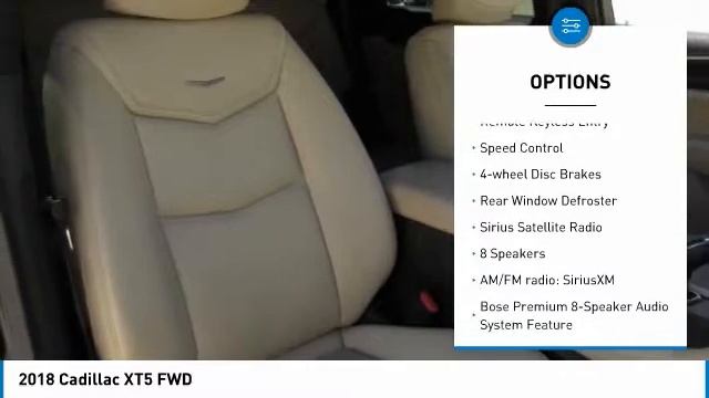 2018 Cadillac XT5 85217