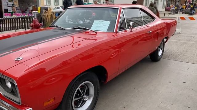 Minot, ND car show 1970 Plymouth Road Runner