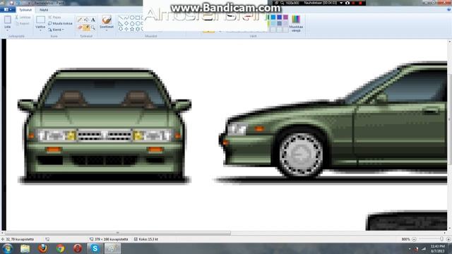Pixel Car Tutorial: How to make a lip