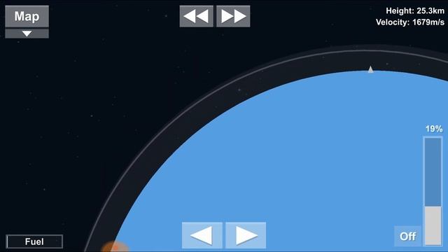 [21/22] Deorbit burn and re-entry into Earth's atmosphere (Spaceflight Simulator Android)