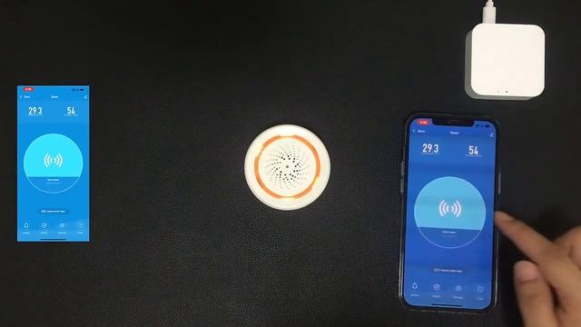 Tuya Zigbee Alarm Sensor System with Temperature and Humidity Sensor, House Security, Smart Life AP