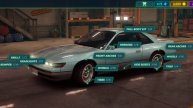 Buying S13 Silvia and checking customization in Static Shift Racing