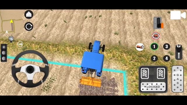 Tractor Framing Driver: Village Simulator 2023 - Forage plow Farm Harvester - android gameplay
