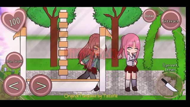 PLAYING HIMARI 2D-! || YANDERE SIMULATOR FANGAME 2D || +DL-!❤️ || HimikoSan-!