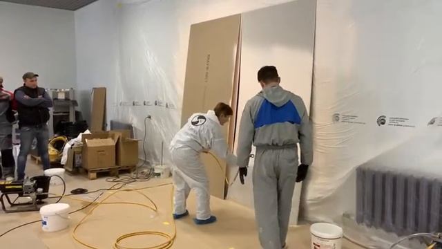 Безвоздушное нанесение краски Soframap. Эпизод 1