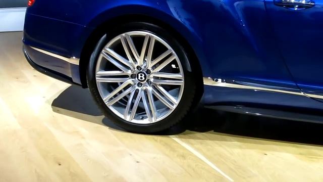 Bentley Continental GT Speed @ motor show Paris 2012