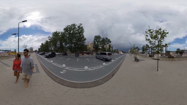 360° VR Mamaia Romantic Walk Tour Visit Constanta Travel Romania 6K 3D Virtual Reality 4K July Love