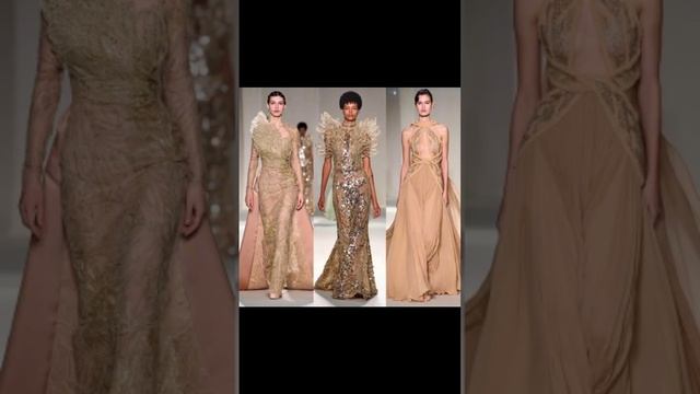 International Fashion Elie Saab Spring 2023 Haute Couture collection.