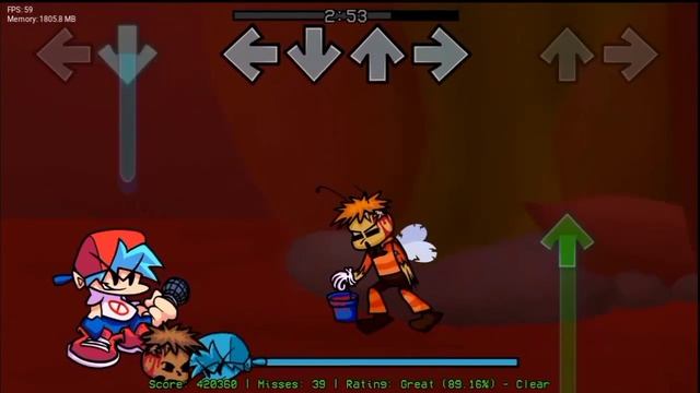 FNF Moonzy X Disclosure on android! FNF mod on android