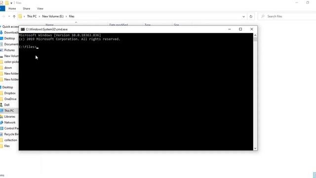 How To Open Command Prompt Within Folder - Windows 10
