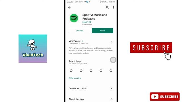 How to Fix Spotify App Not working problem Mobile Tamil | VividTech