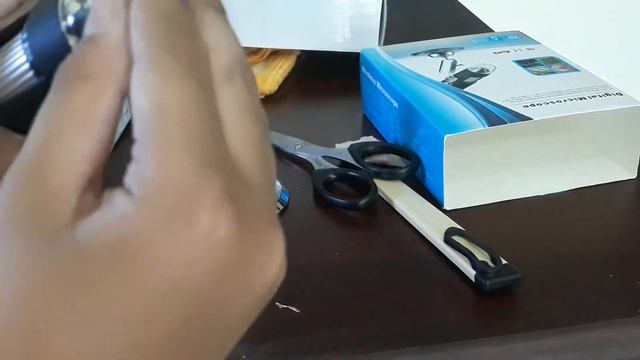 Unboxing mikroskop kamera