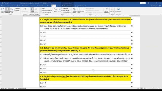 Talleres TI04, TI05 Y TI06 Caudales Ecológicos, Alteraciones Hidromorfológicas E Invasoras 1/10/202