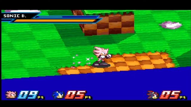 Sonic Black Rose over Chaos in Sonic Battle [Update] - Mod by Rayscene