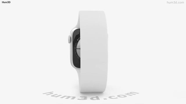 Apple Watch Series 6 40mm Aluminum Silver 3D model by 3DModels.org