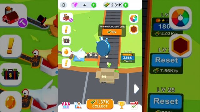 Idle Egg Factory 3D - Gameplay Walkthrough Tutorial Part #1 (iOS, Android)