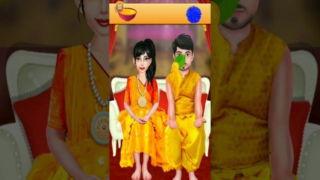 Indian princess wedding ritualsAndroid gameplaymakeup dressup gamegirl cool games