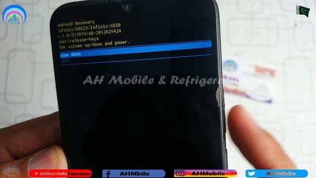 Infinix Hot 8 Lite (X650) Password Unlock | Hard Reset Keys