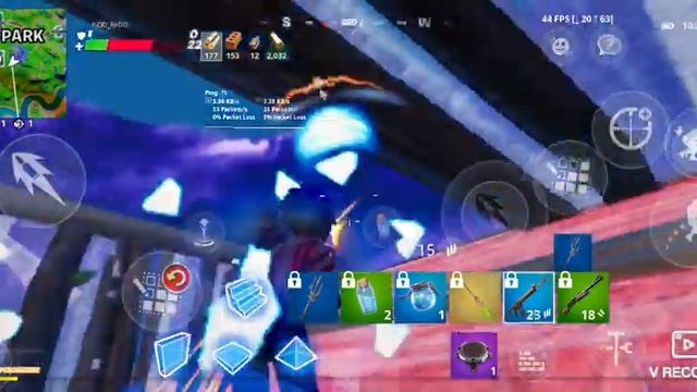 Fortnite Mobile gameplay Android + APK 60 fps