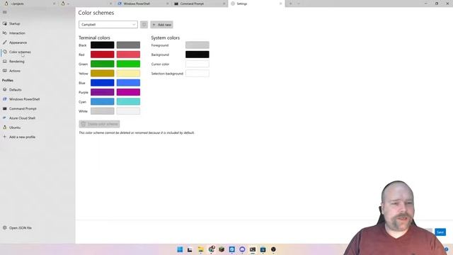 Windows Terminal Laf And Fonts